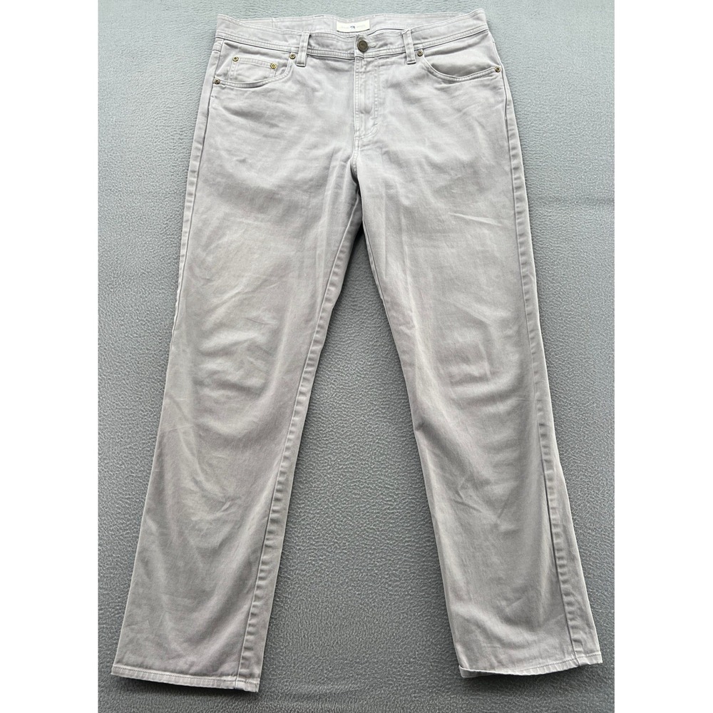 ONWARD RESERVE Pants Mens Sz 36x32 Gray Straight Leg Casual Chinos Pants
